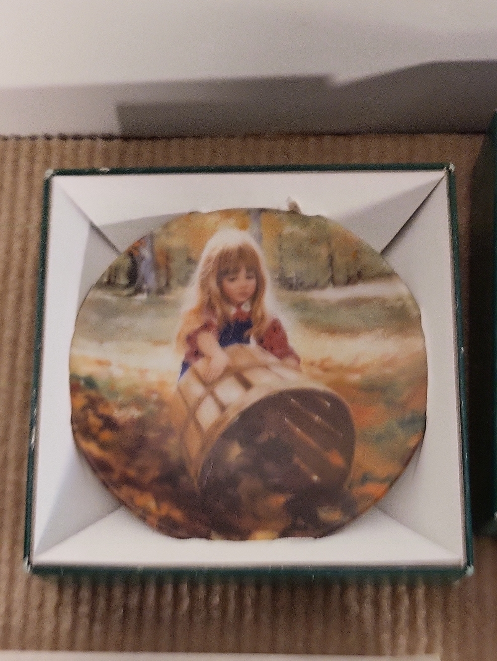 Donald Zolan "Autumn Leaves" Collector Plate